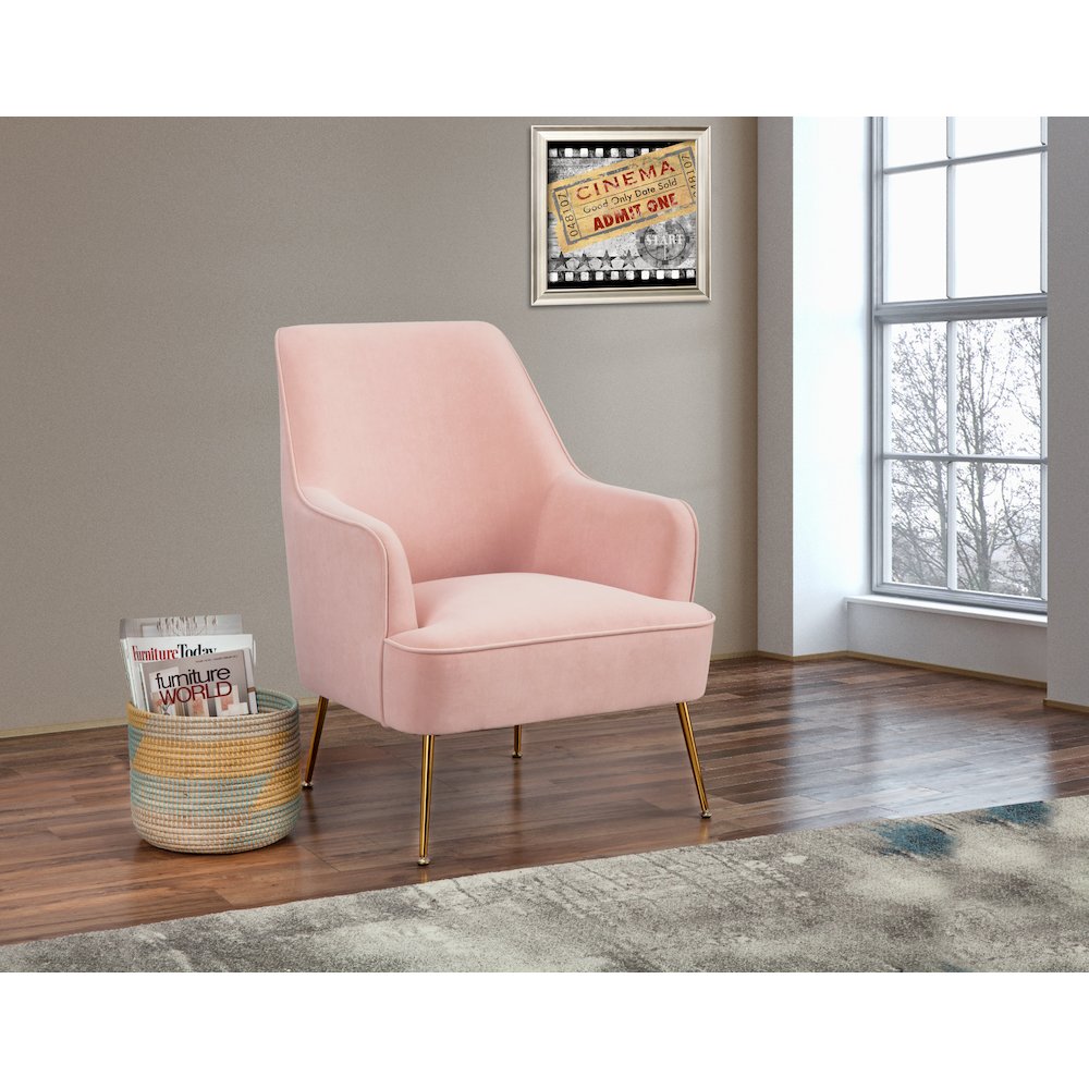 Rebecca Leisure Chair, Pink. Picture 1