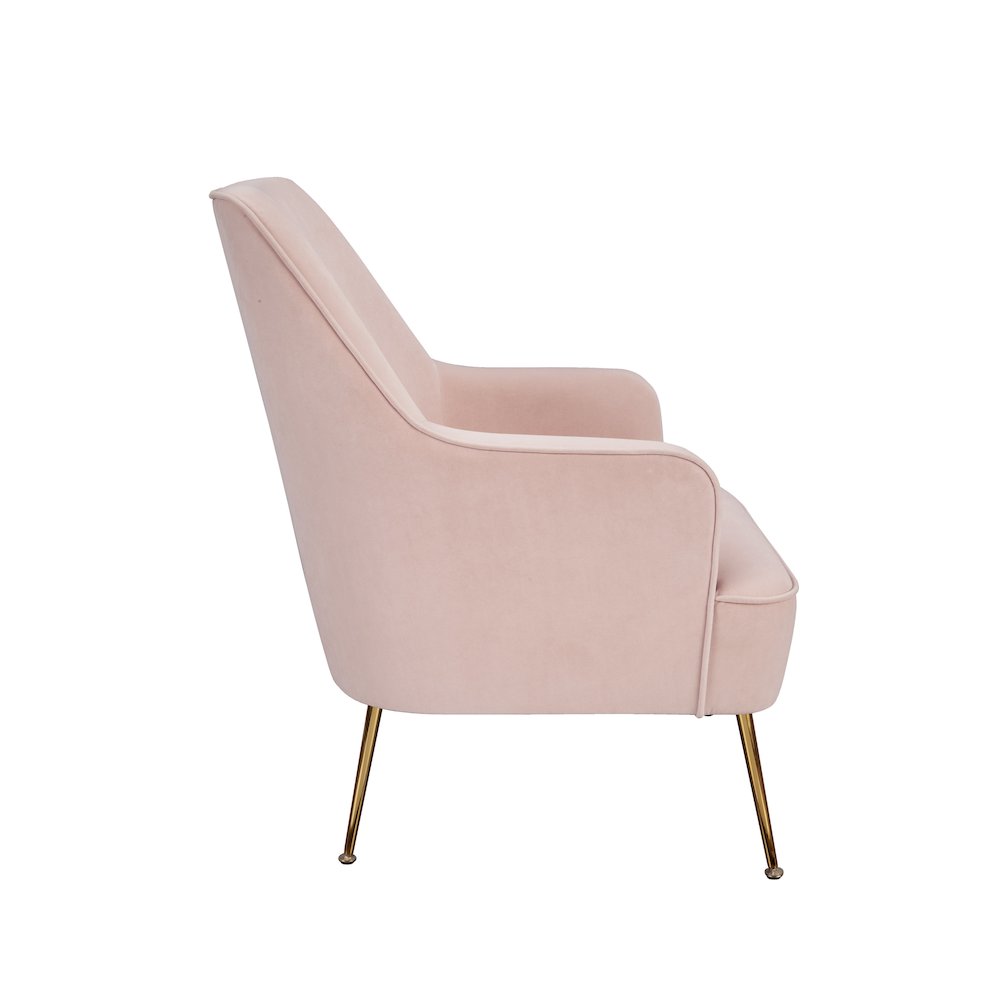 Rebecca Leisure Chair, Pink. Picture 5