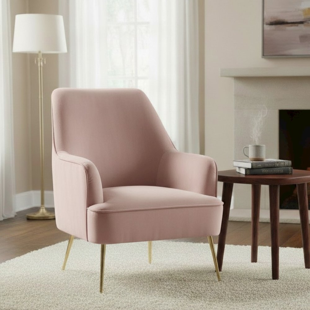 Rebecca Leisure Chair, Pink. Picture 2