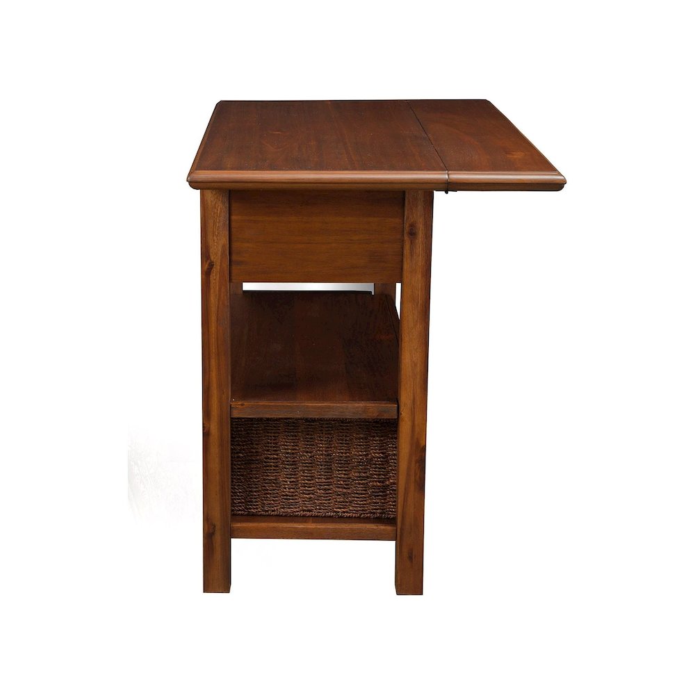 Caldwell Kitchen Cart, Antique Cappuccino. Picture 6