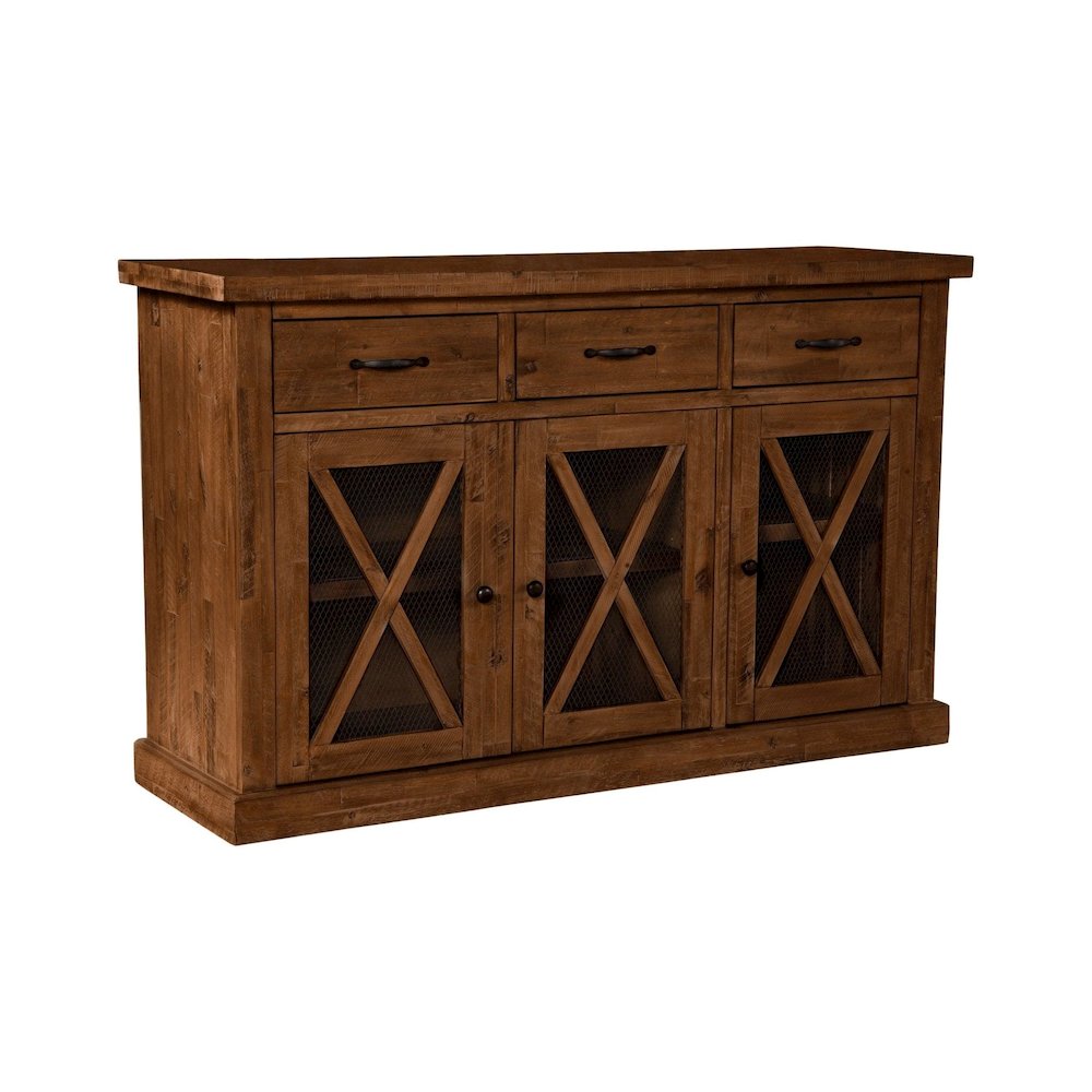 Newberry Sideboard, Medium Brown. Picture 1