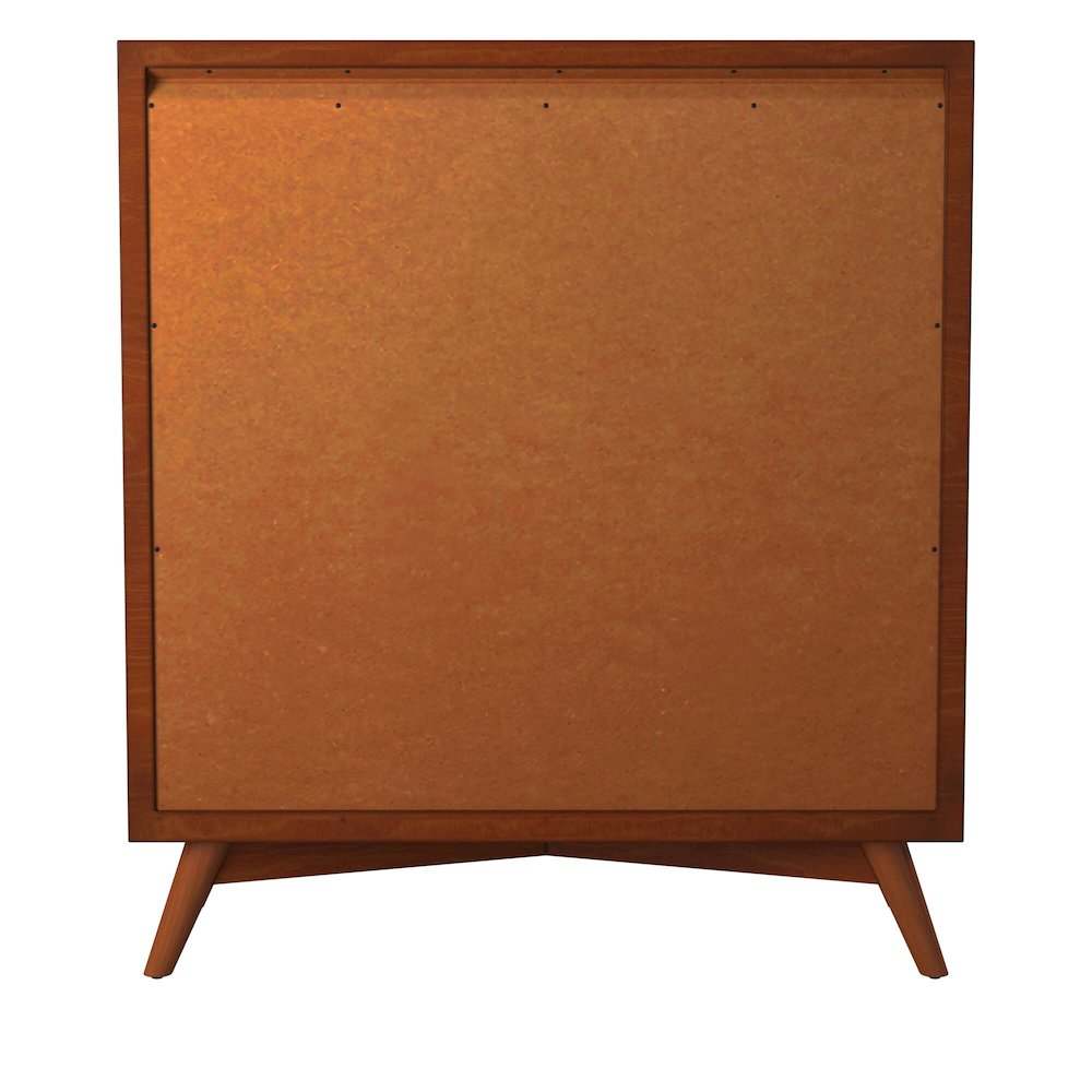 Flynn Mid Century Modern 4 Drawer Multifunction Chest w/Pull Out Tray, Acorn. Picture 10