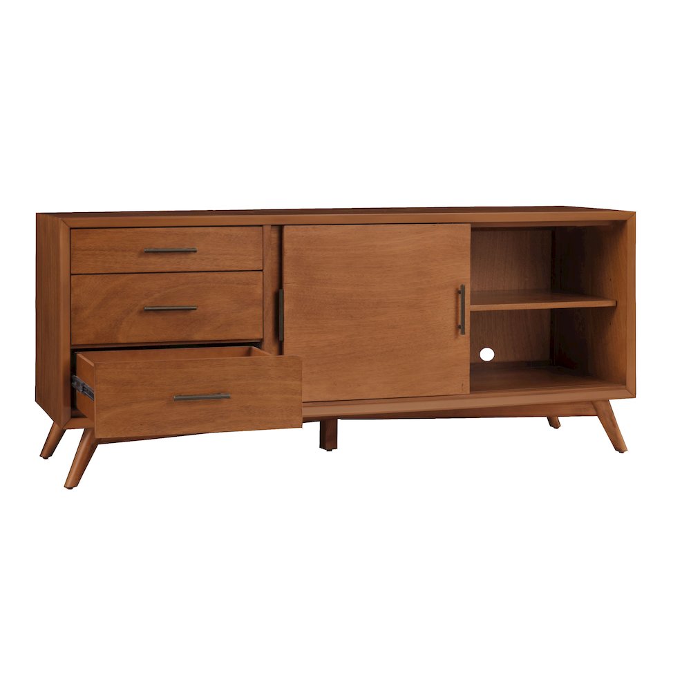 Flynn Large TV Console, Acorn. Picture 8