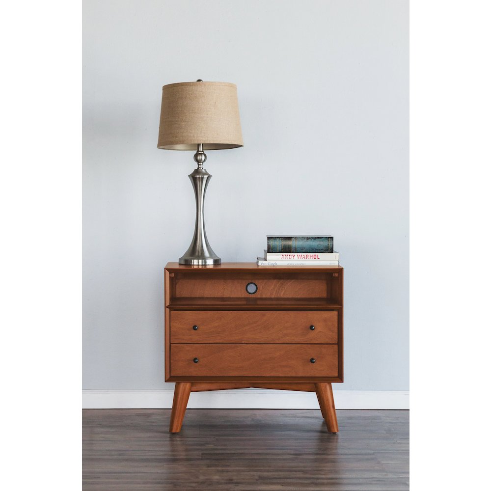 Flynn Large Nightstand, Acorn. Picture 3