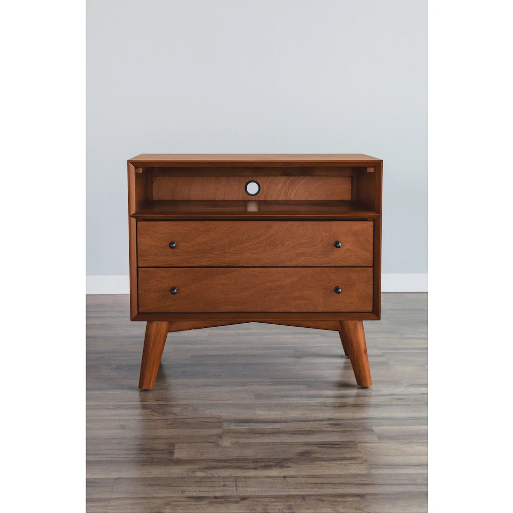 Flynn Large Nightstand, Acorn. Picture 5