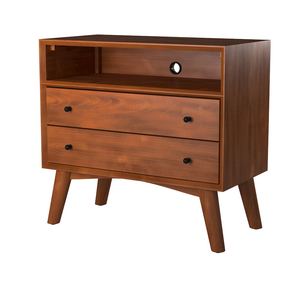 Flynn Large Nightstand, Acorn. Picture 1