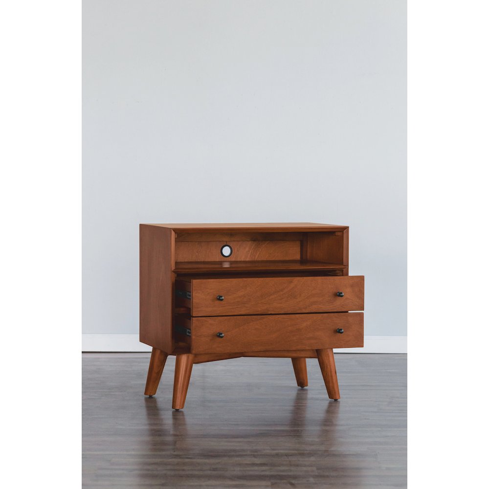 Flynn Large Nightstand, Acorn. Picture 8