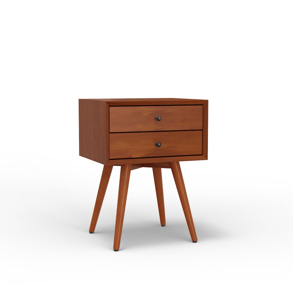 Flynn Small Nightstand, Acorn. Picture 4
