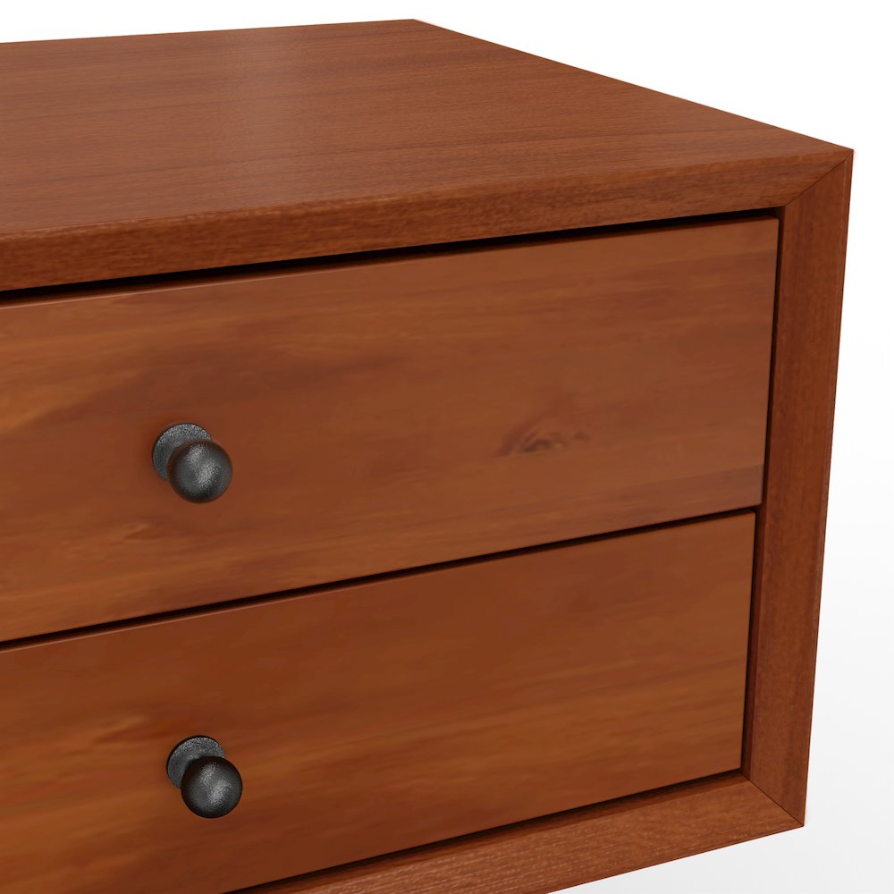 Flynn Small Nightstand, Acorn. Picture 8