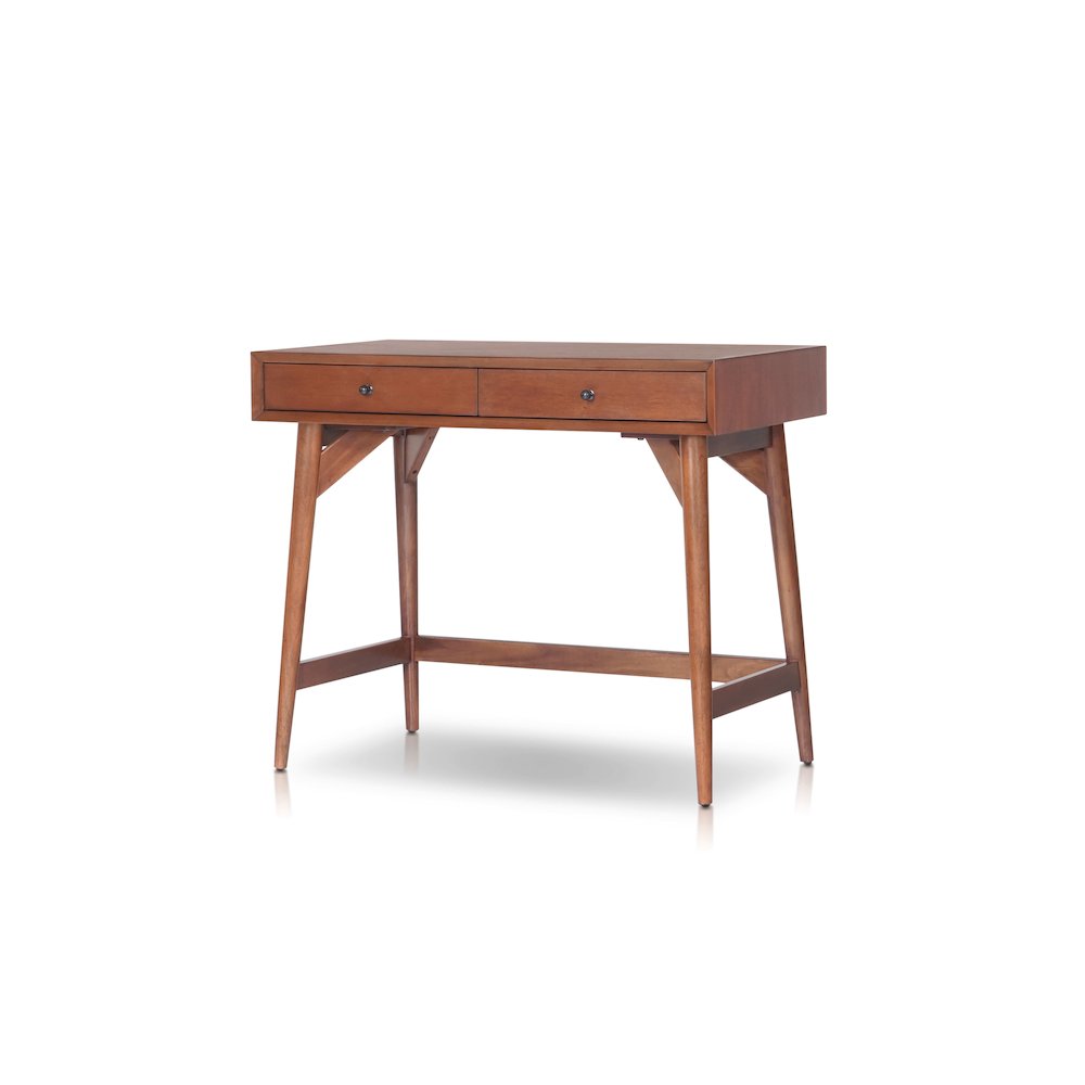 Flynn Mini Desk, Chestnut. Picture 3