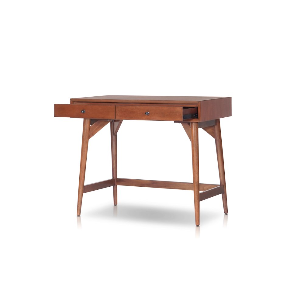 Flynn Mini Desk, Chestnut. Picture 4