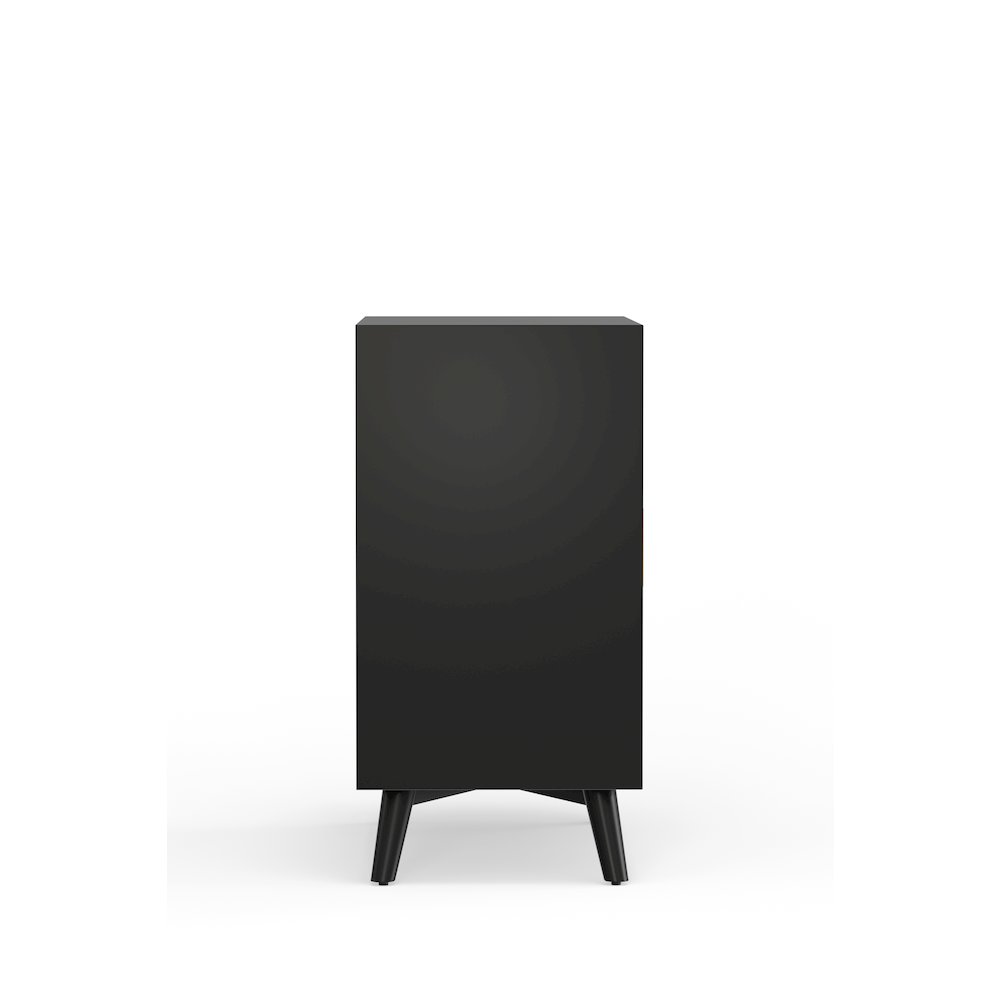 Flynn Small Bar Cabinet, Black. Picture 6