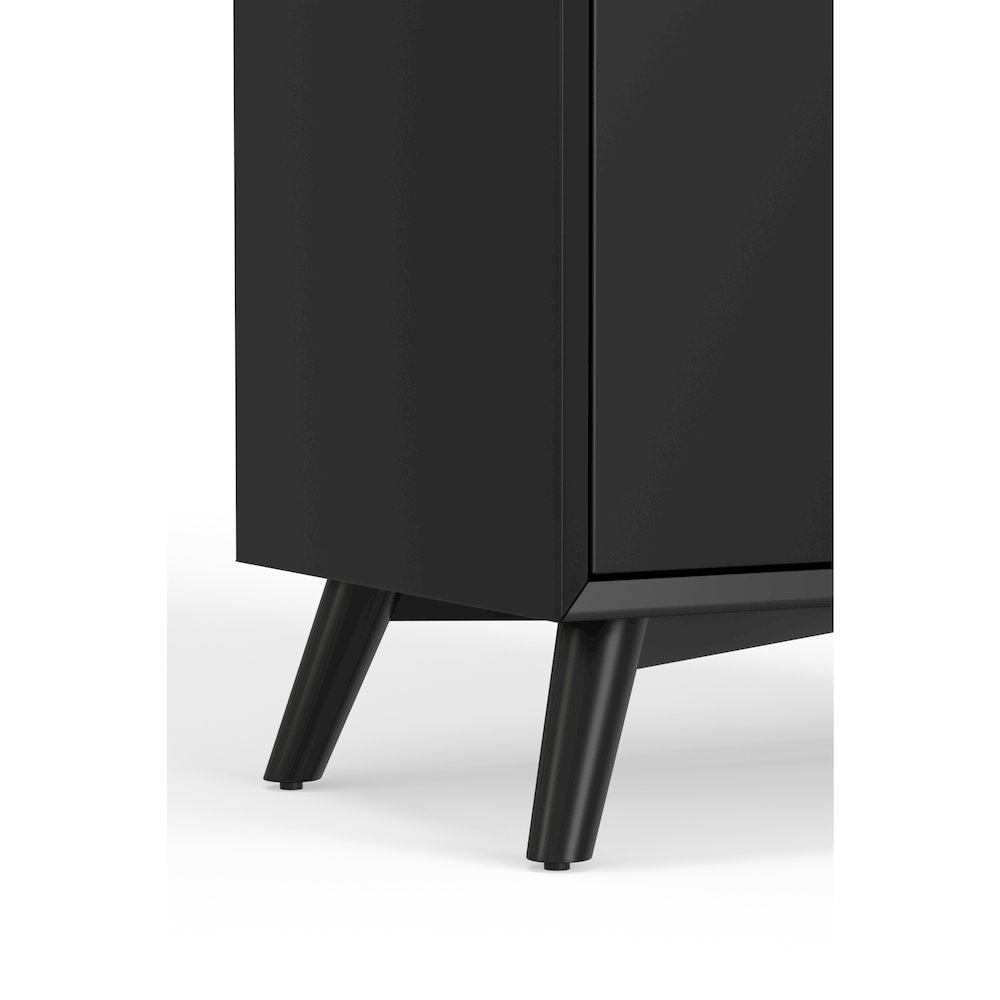 Flynn Small Bar Cabinet, Black. Picture 8