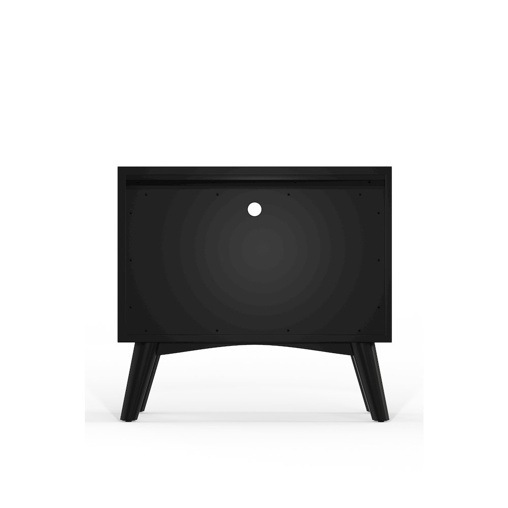 Flynn Large Nightstand, Black. Picture 7