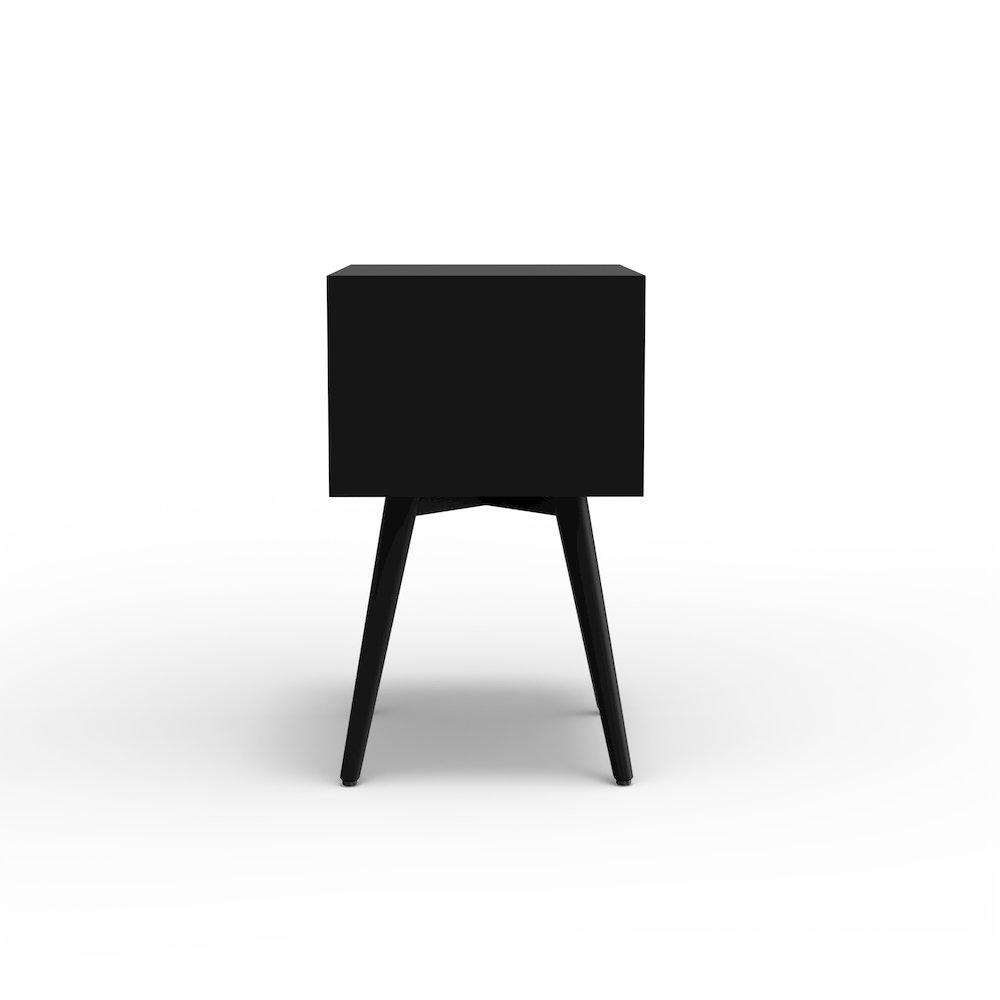 Flynn Small Nightstand, Black. Picture 5
