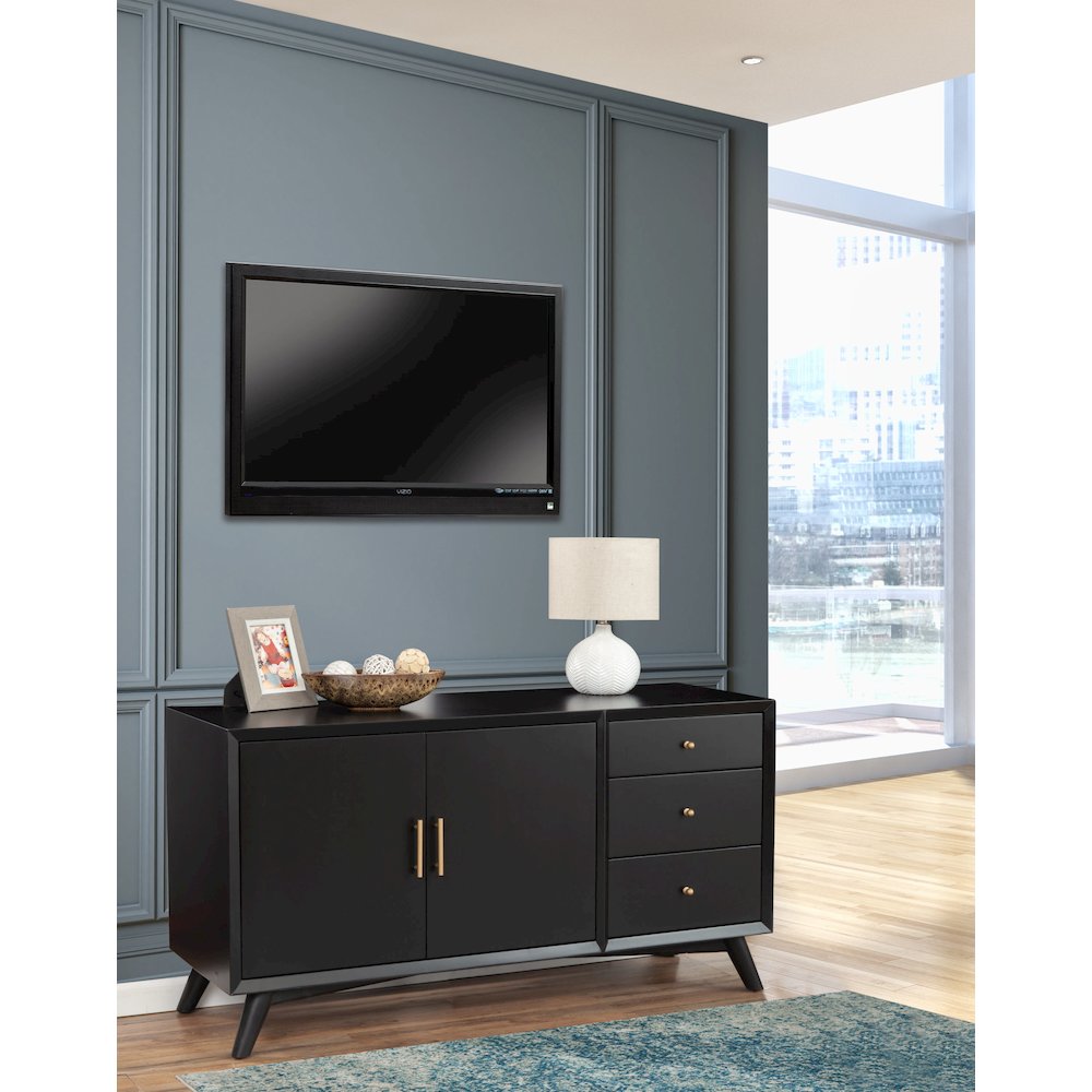Flynn Sideboard, Black. Picture 6