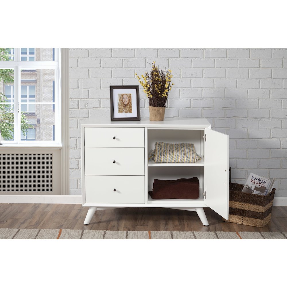 Flynn Accent Cabinet, White. Picture 6