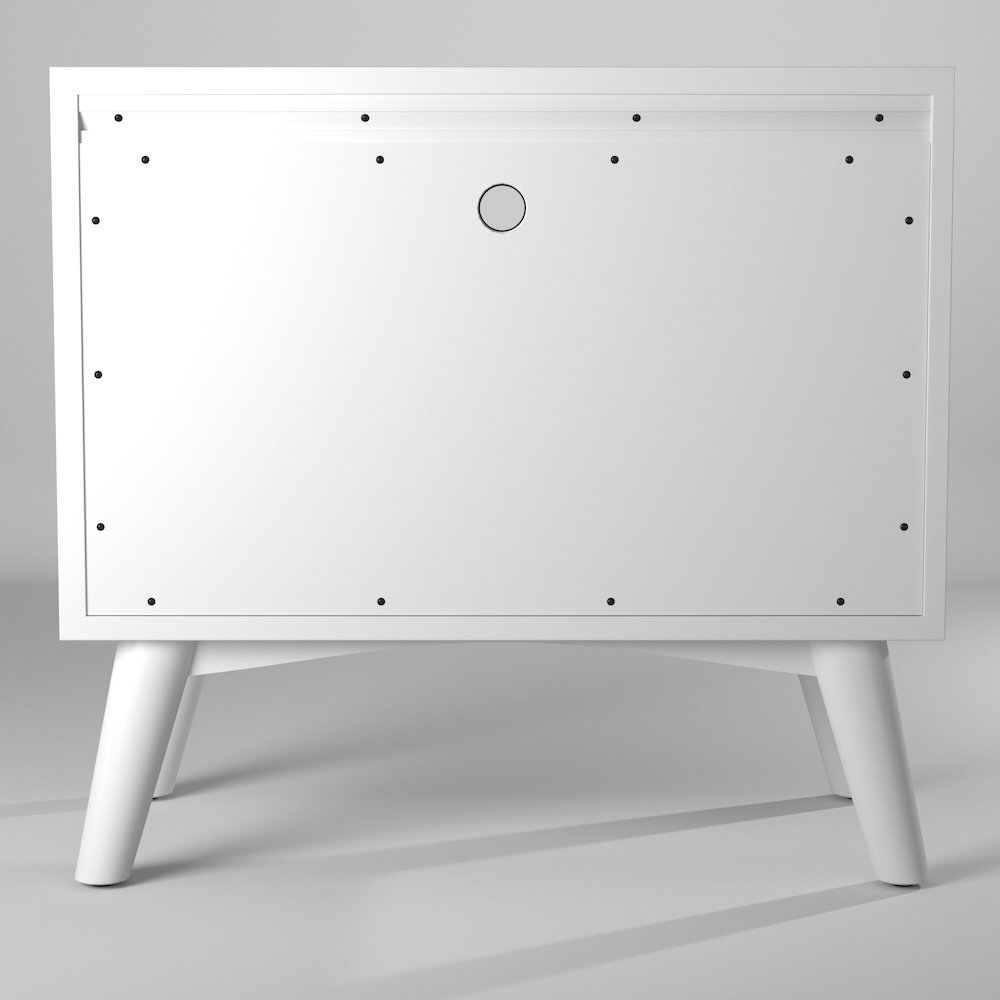 Flynn Large Nightstand, White. Picture 9