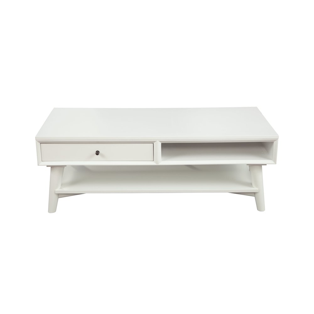 Flynn Coffee Table, White. Picture 4
