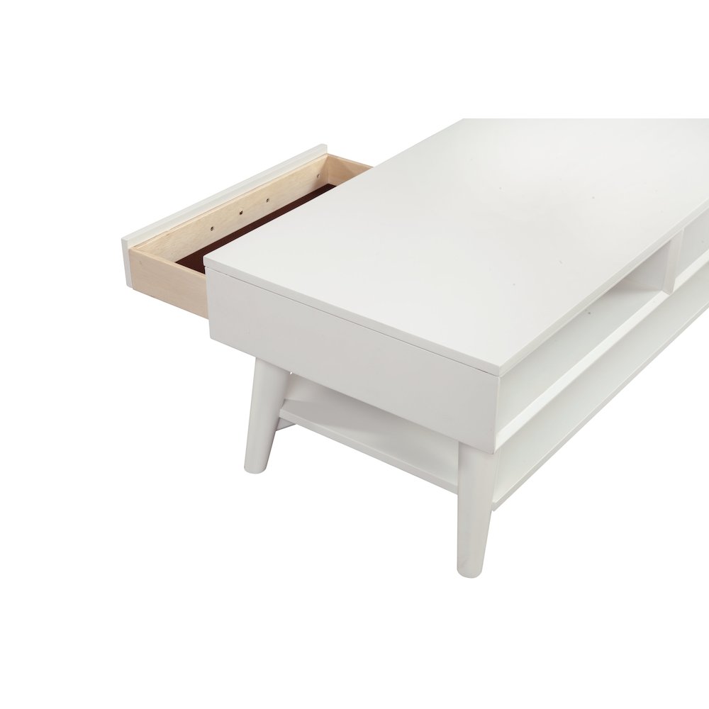 Flynn Coffee Table, White. Picture 6