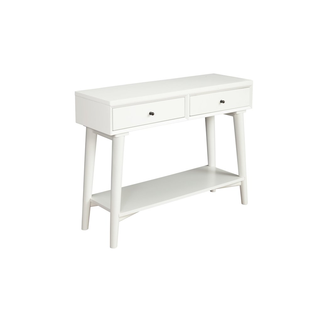 Flynn Console Table, White. Picture 8