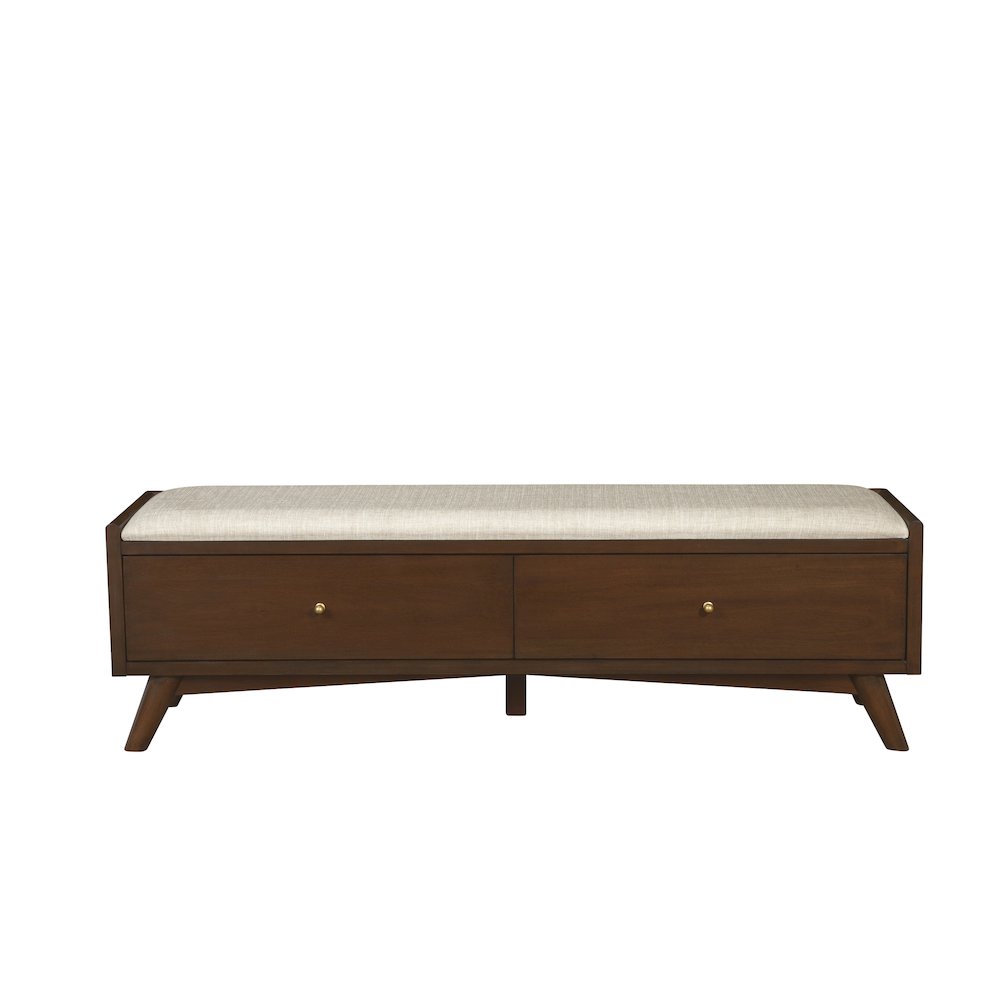 Flynn Bench, Walnut. Picture 4