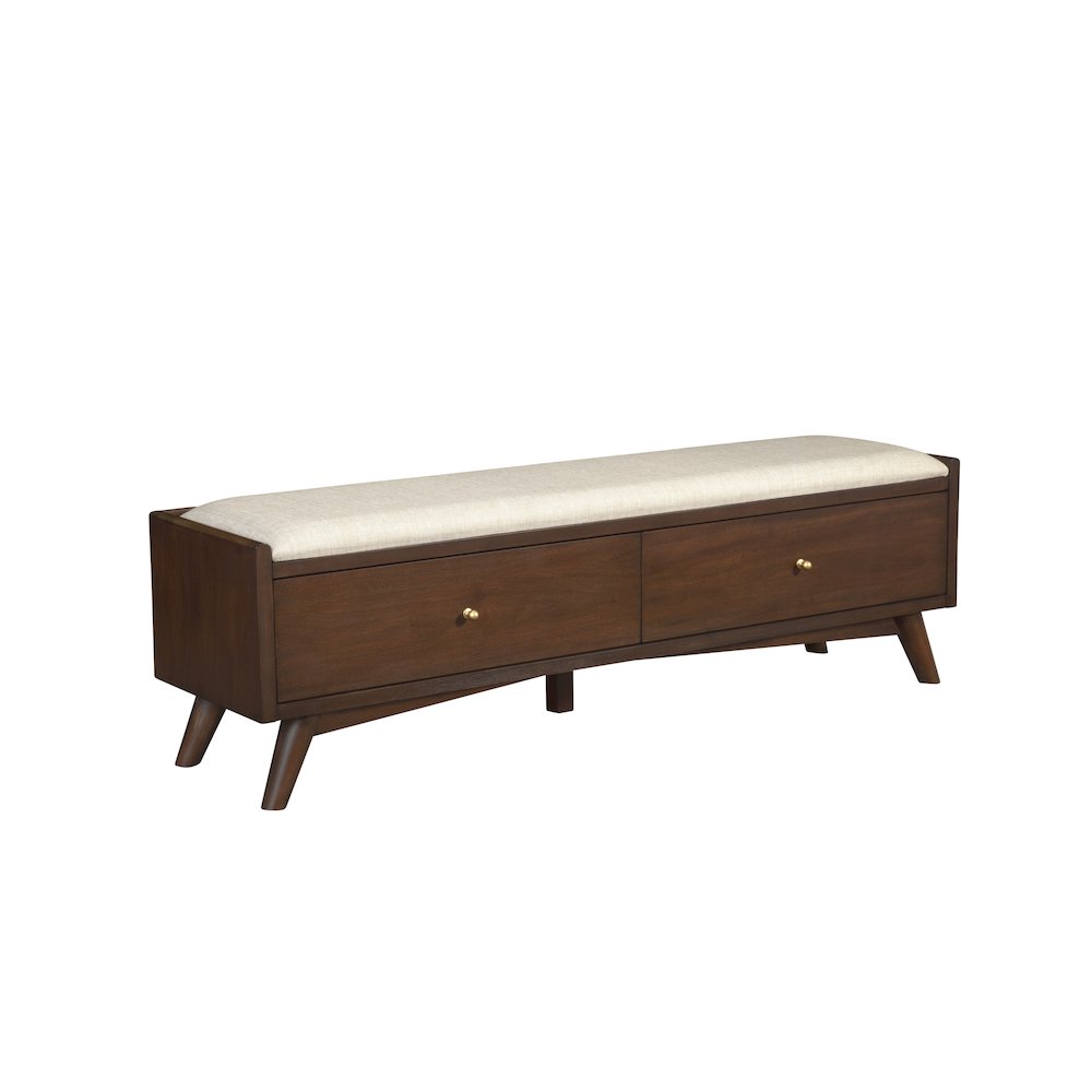 Flynn Bench, Walnut. Picture 5