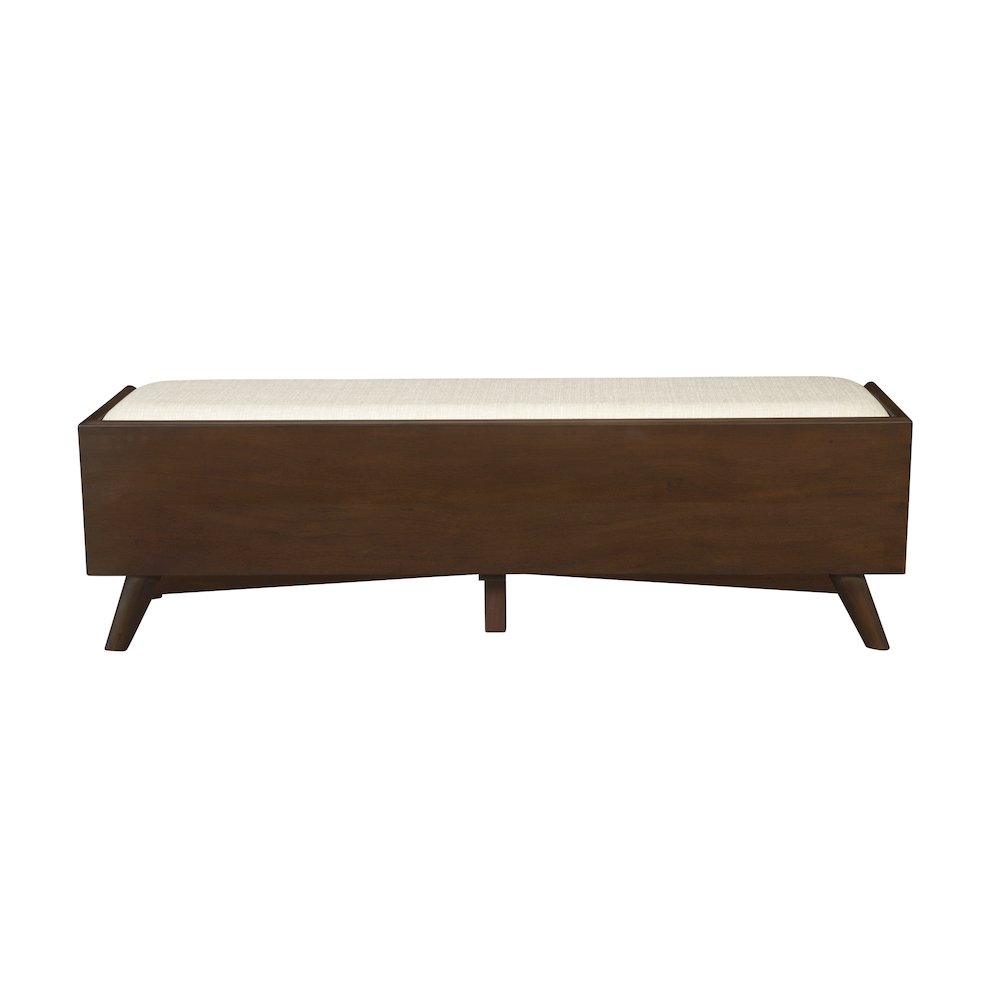 Flynn Bench, Walnut. Picture 8