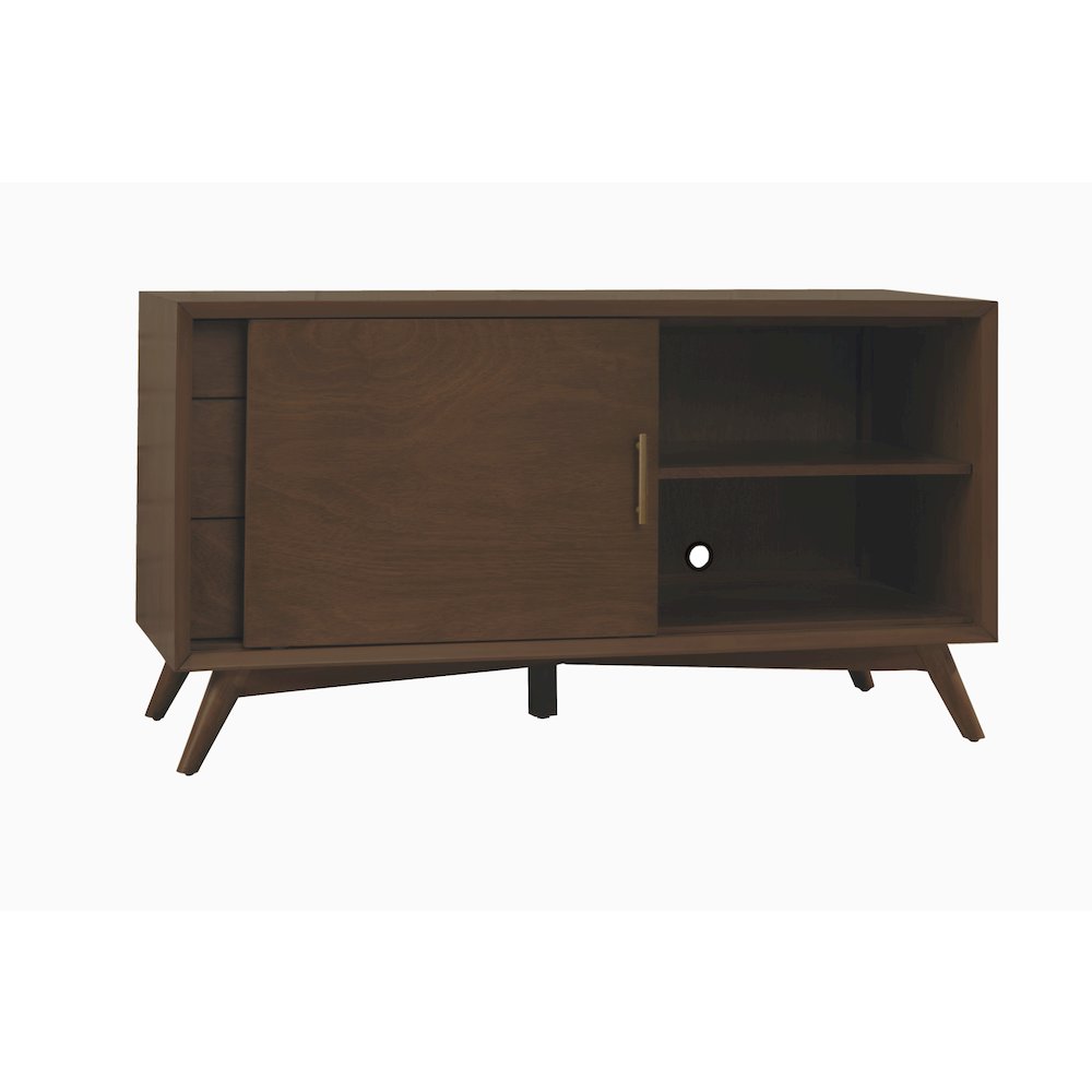 Flynn Small TV Console, Walnut. Picture 8