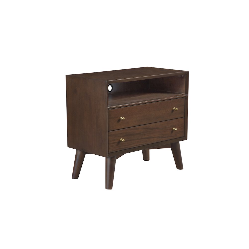 Flynn Large Nightstand, Walnut. Picture 5