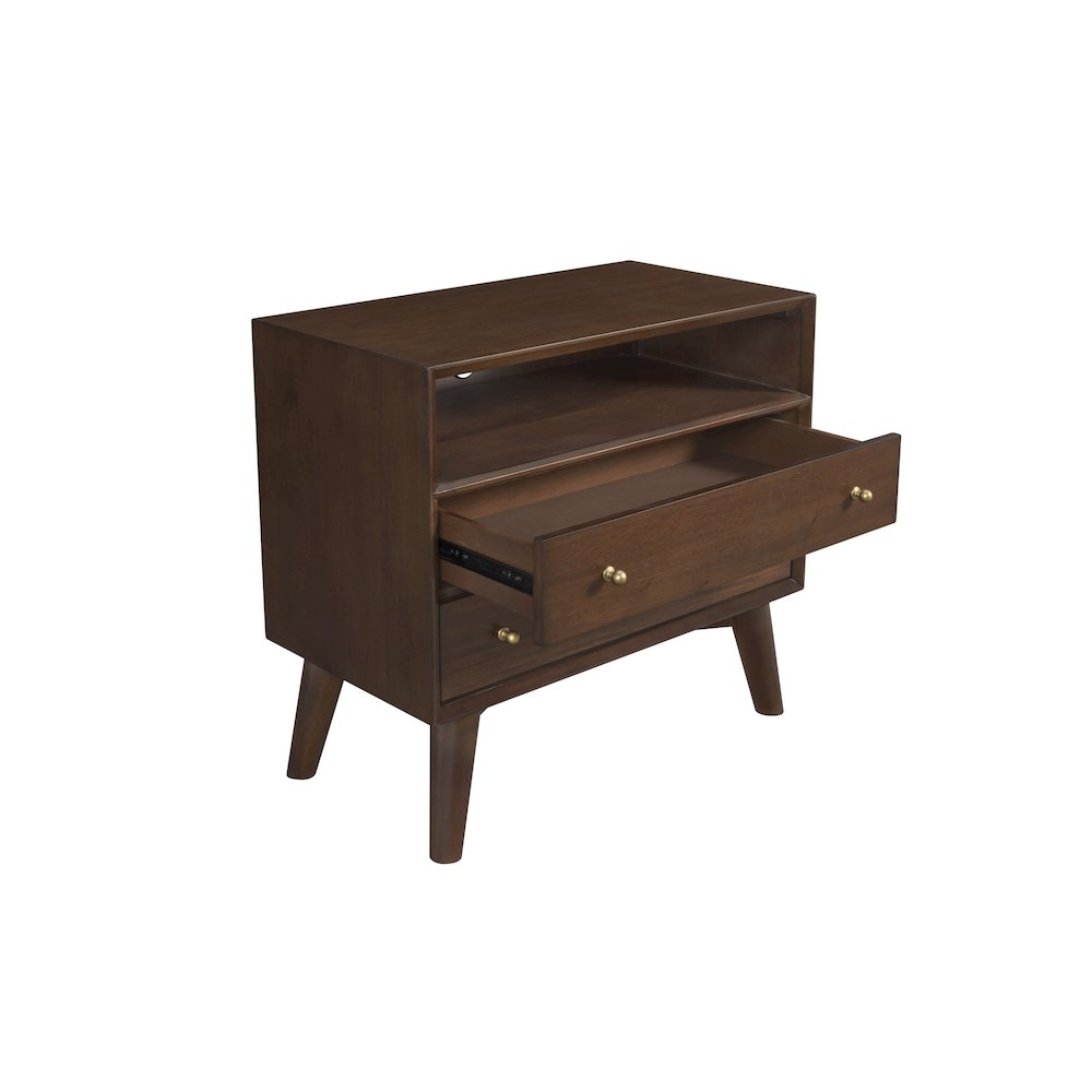 Flynn Large Nightstand, Walnut. Picture 6
