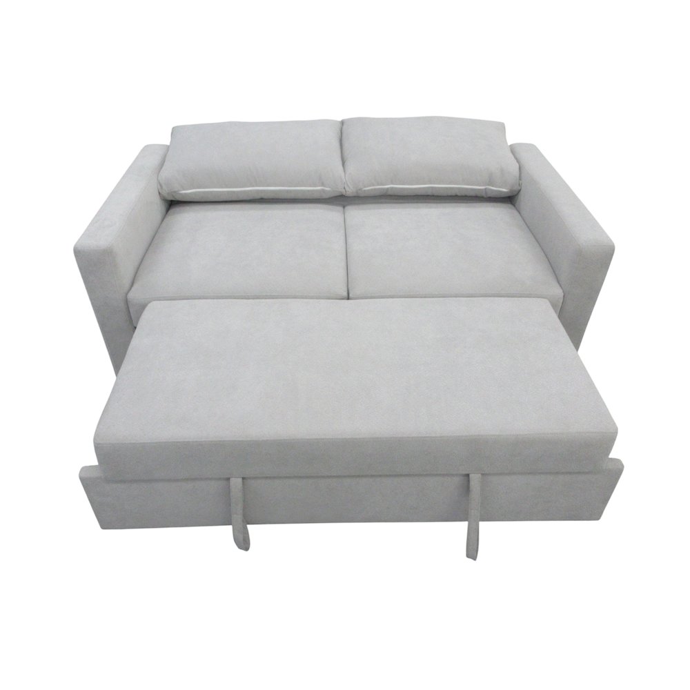 Dena Sleeper Sofa, Light Grey. Picture 10