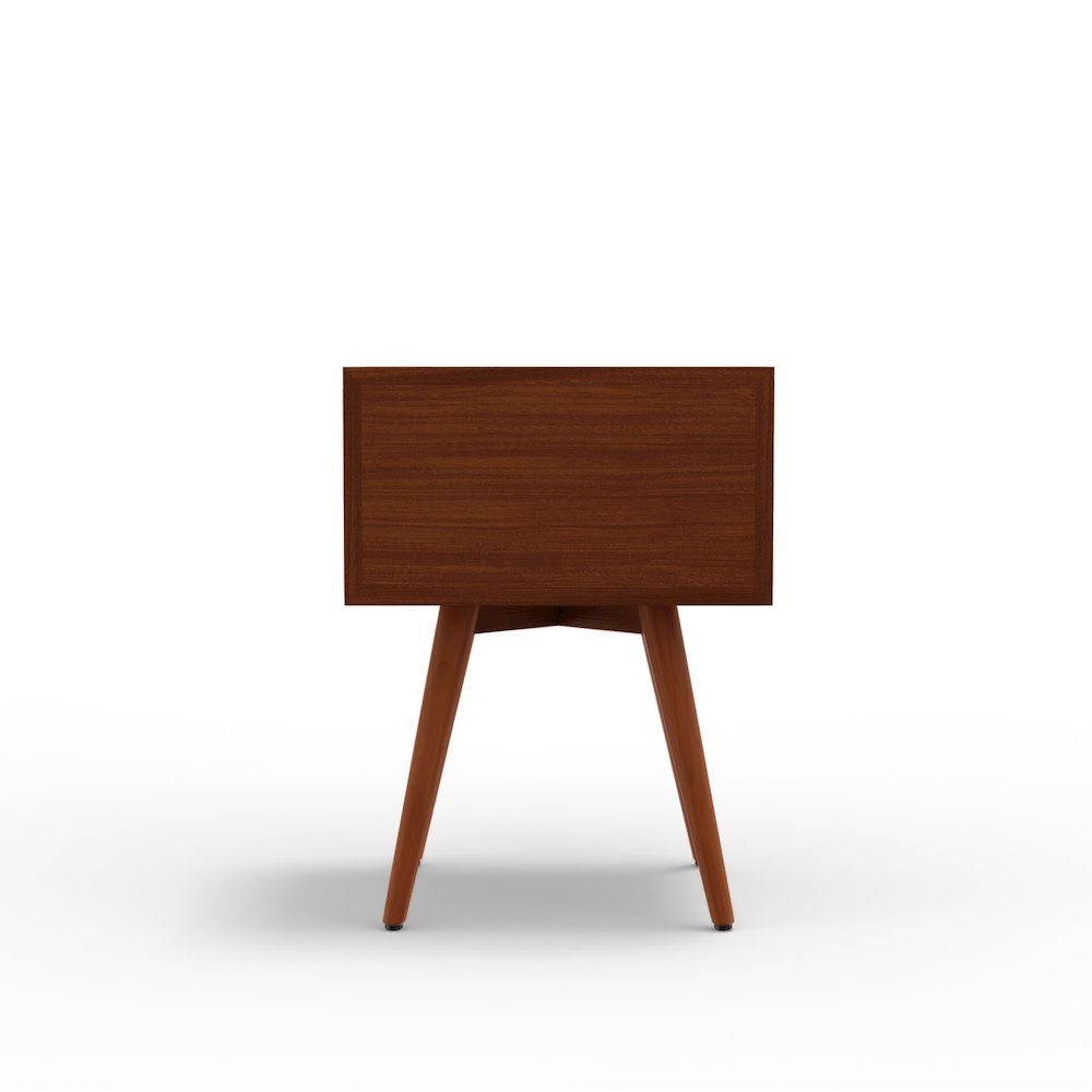 Flynn Small Nightstand, Acorn & White. Picture 6