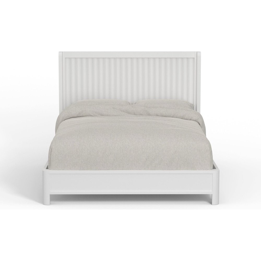 Stapleton Standard King Panel Bed, White. Picture 3
