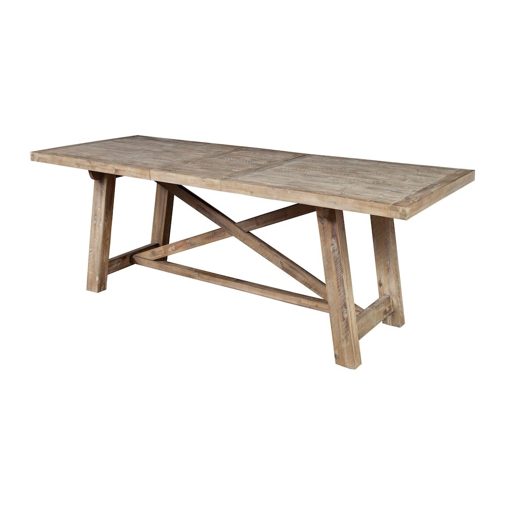 Newberry Extension Dining Table, Weathered Natural. Picture 8