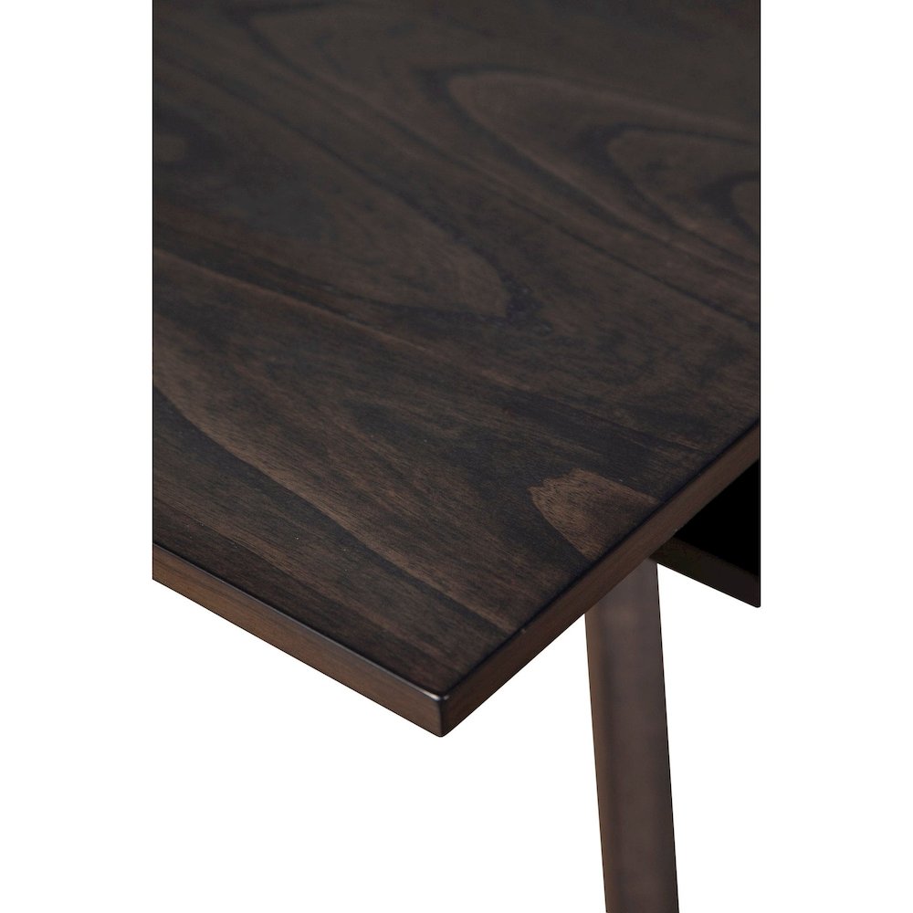 Lennox Rectangular Extension Dining Table, Dark Tobacco. Picture 6