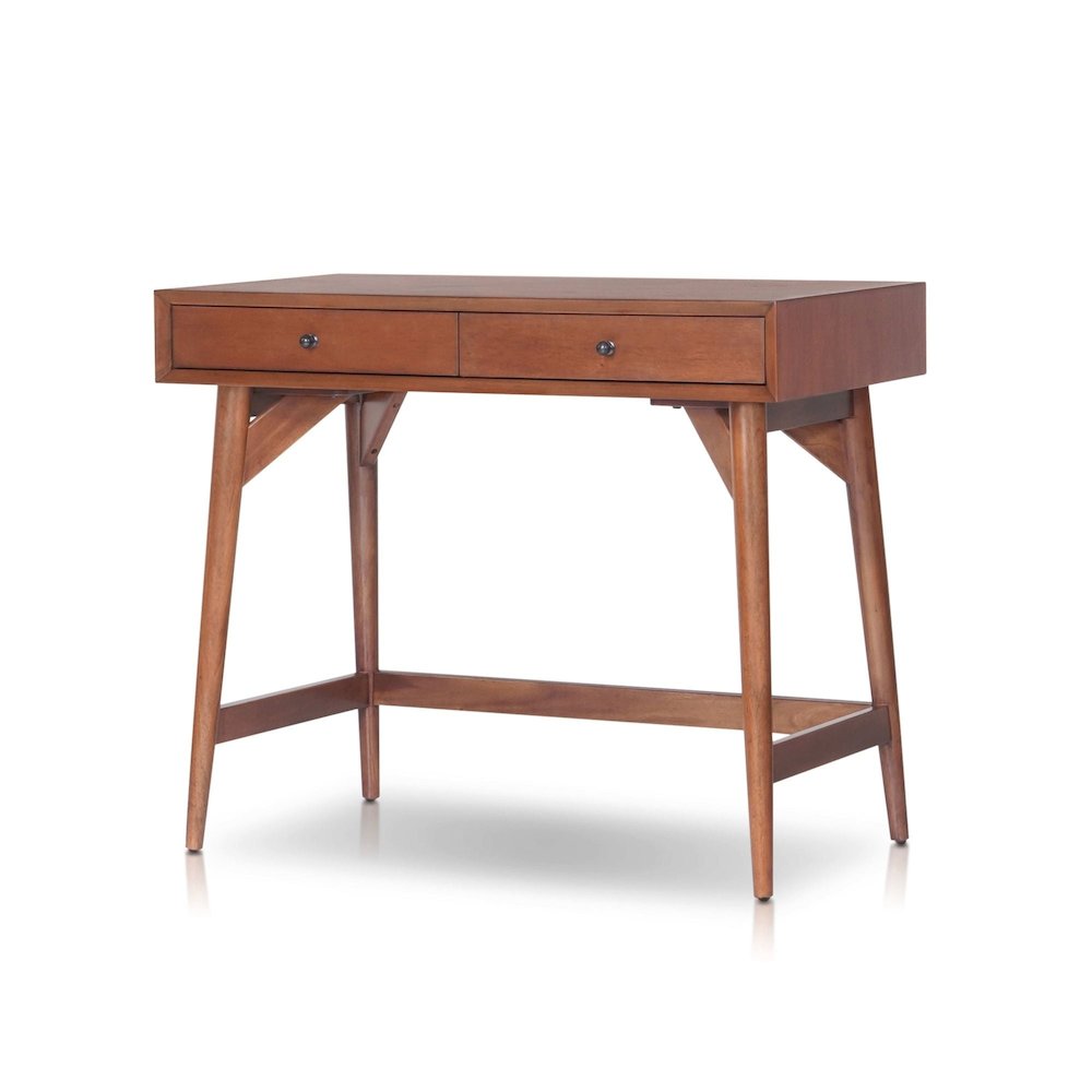 Flynn Mini Desk, Chestnut. Picture 3