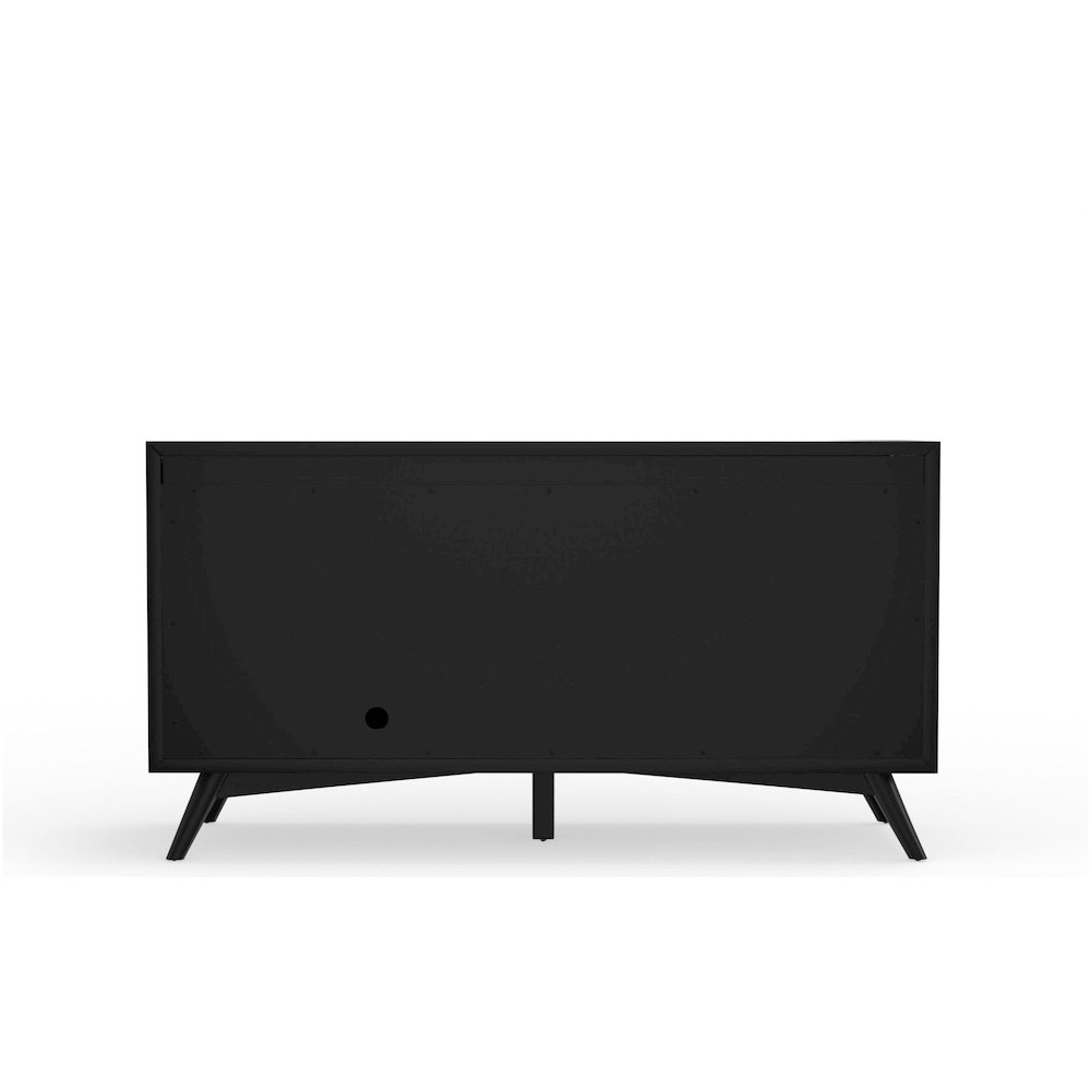Flynn Small TV Console, Black. Picture 5