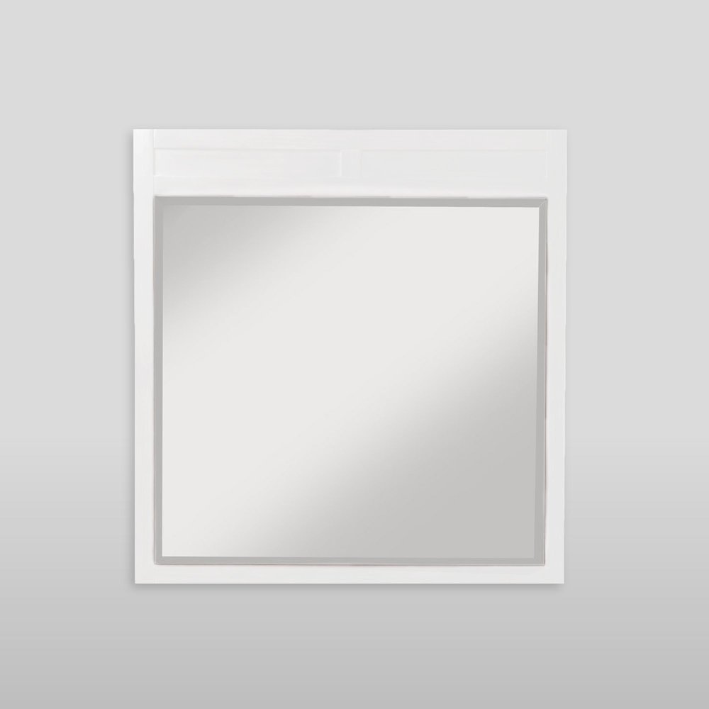 Carmel Mirror, White. Picture 2