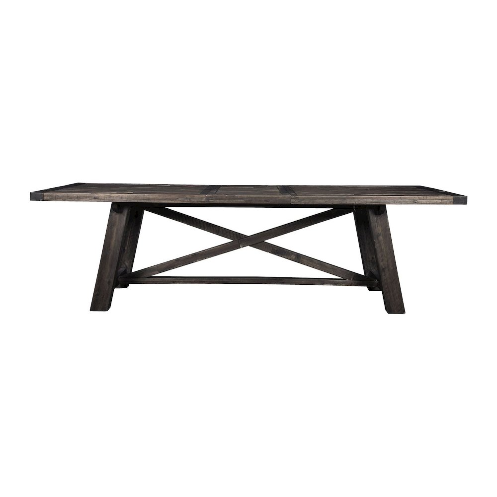 Newberry Extension Dining Table, Salvaged Grey. Picture 1