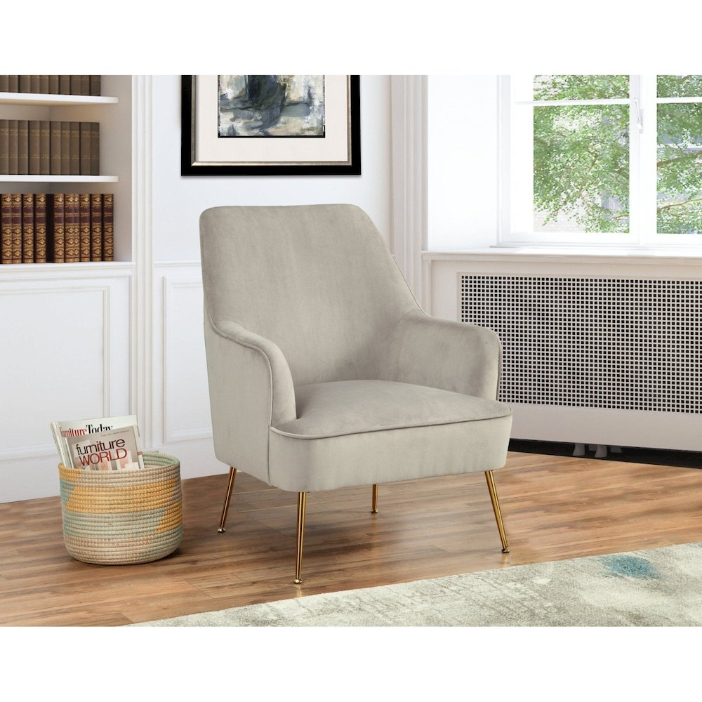 Rebecca Leisure Chair, Grey. Picture 2