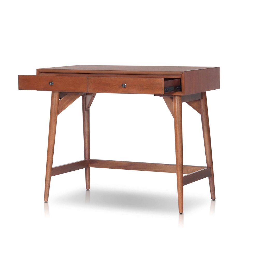 Flynn Mini Desk, Chestnut. Picture 4