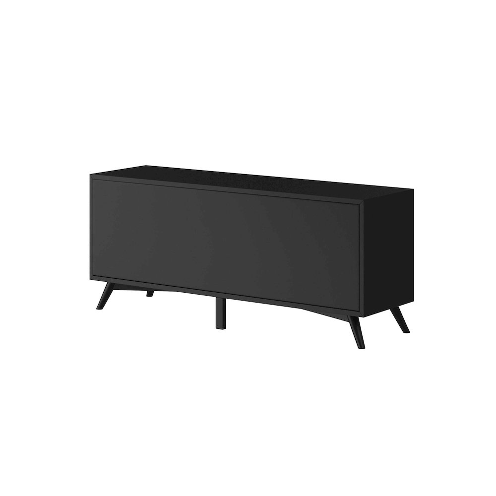 Flynn Large TV Console, Black. Picture 7