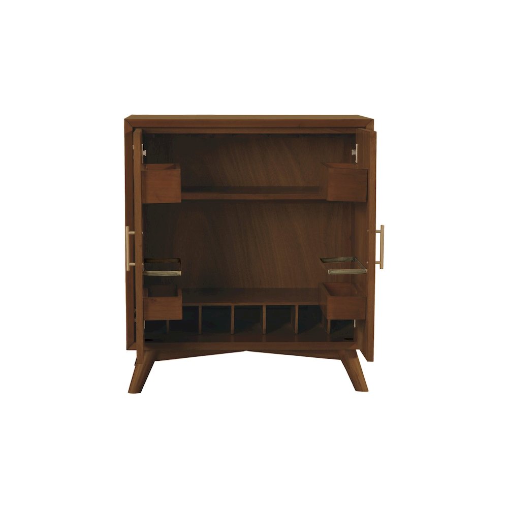 Flynn Small Bar Cabinet, Walnut. Picture 5