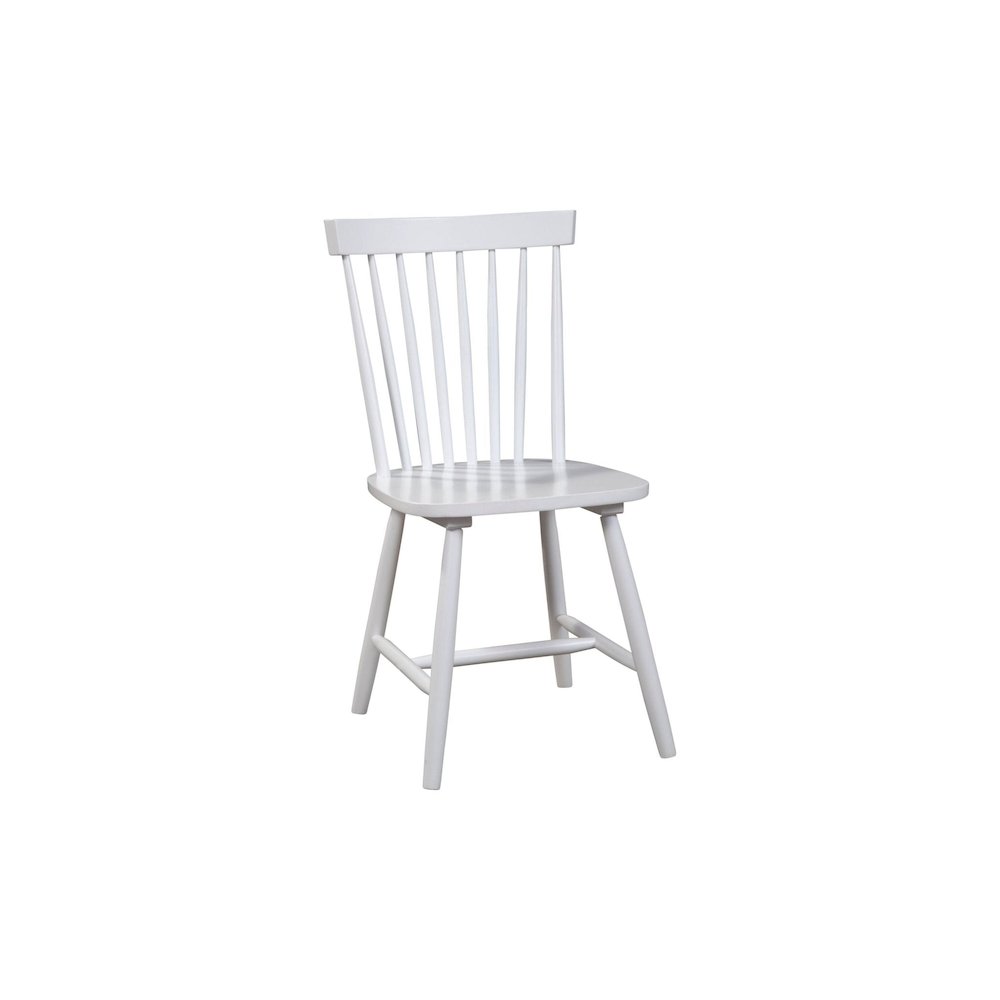 Lyra Set of 2 Side Chairs, White. Picture 1