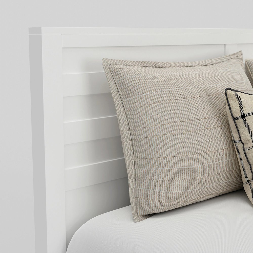 Carmel California King Storage Bed, White. Picture 9