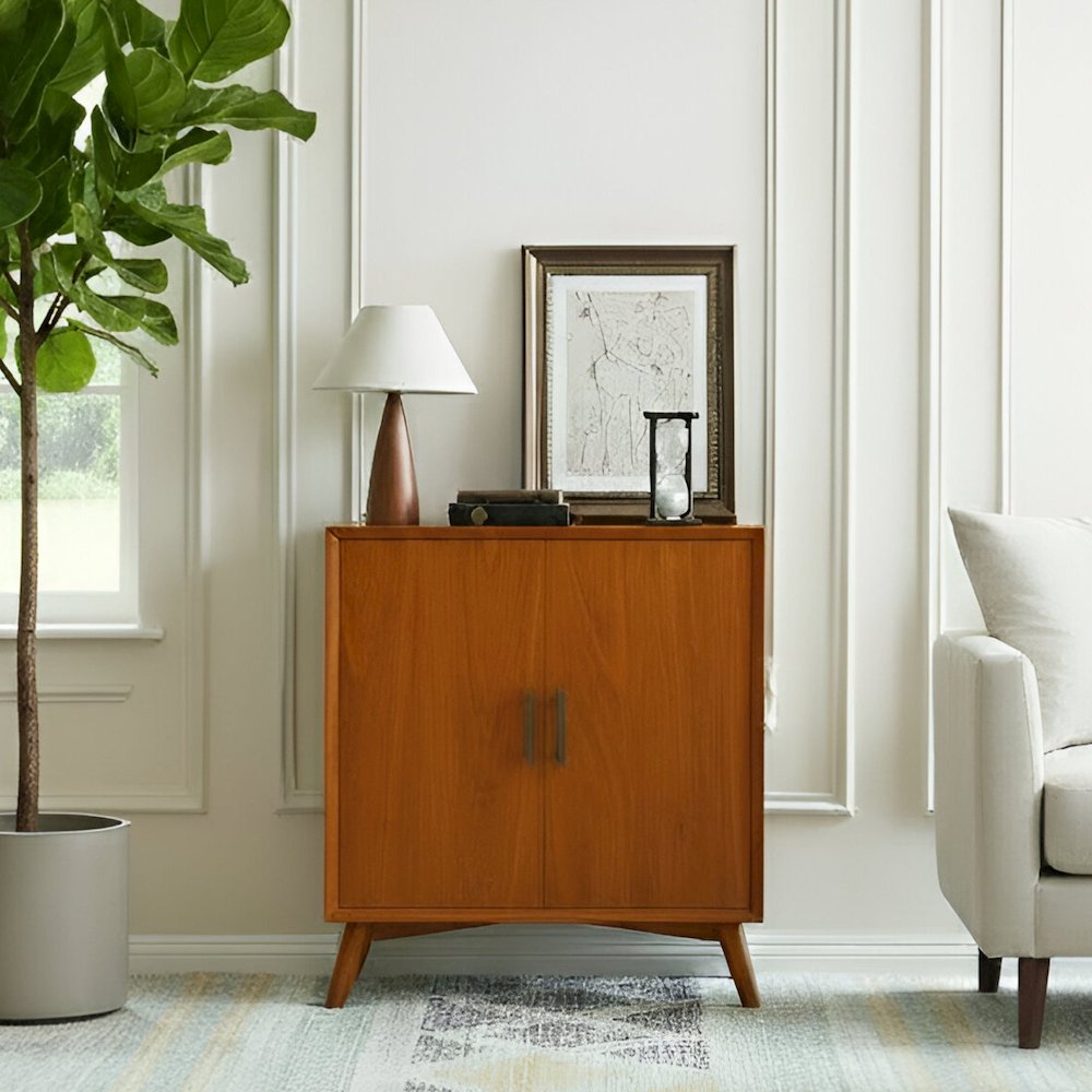 Flynn Small Bar Cabinet, Acorn. Picture 3