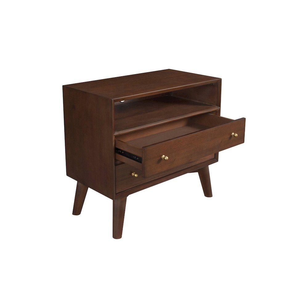 Flynn Large Nightstand, Walnut. Picture 4