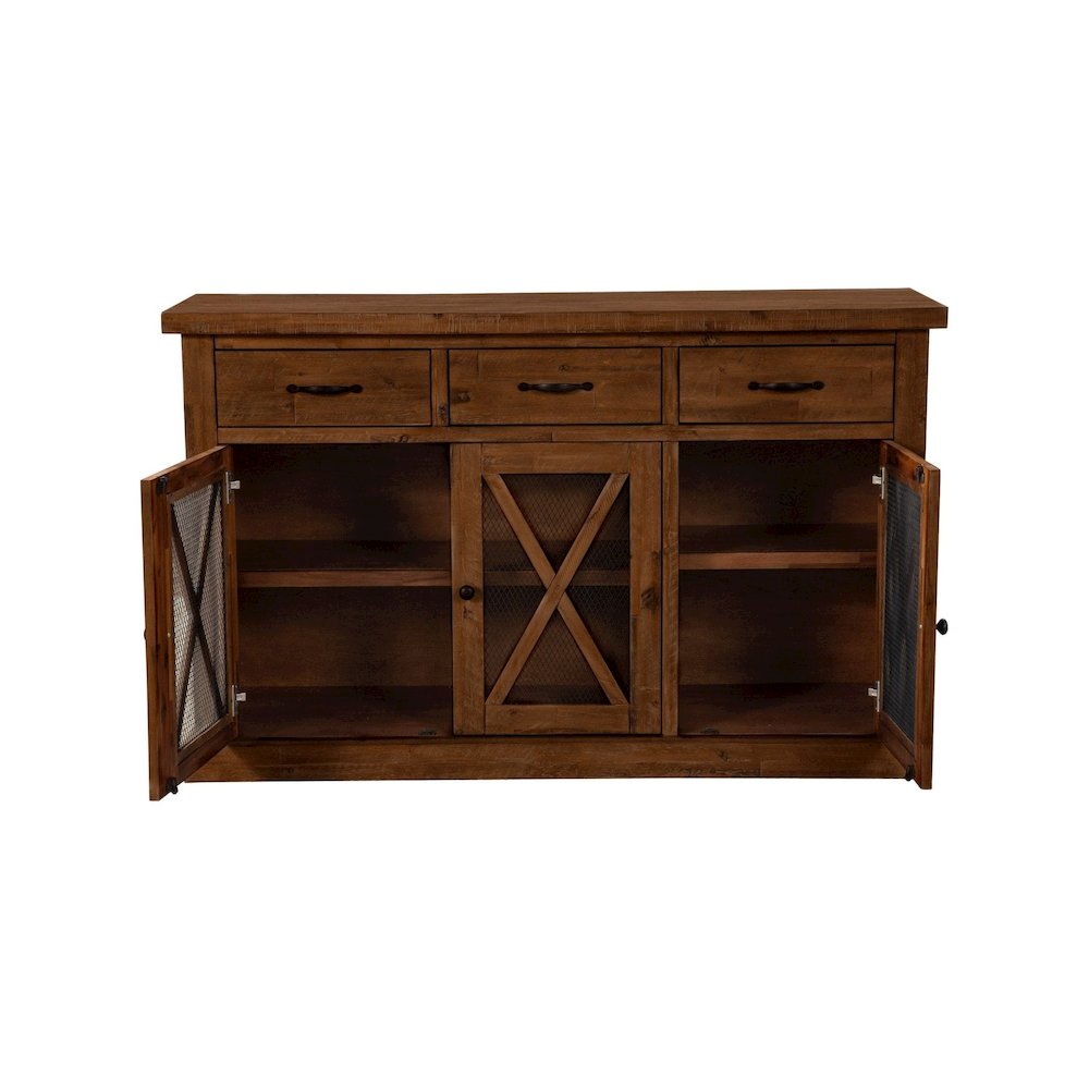 Newberry Sideboard, Medium Brown. Picture 3