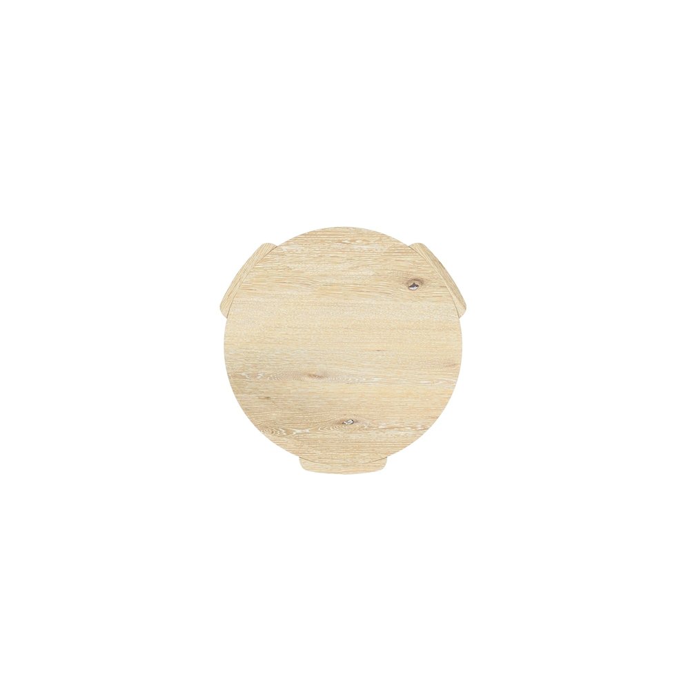 Sloane 20" Round End Table, Driftwood. Picture 6